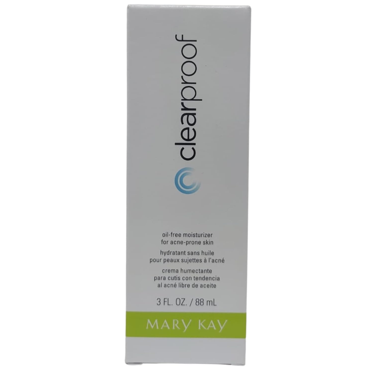Clearproof Oil-Free Moisturizer for Acne-Prone Skin, 3 fl oz – Lightweight, Non-Comedogenic Hydrating Cream for Daily Use
