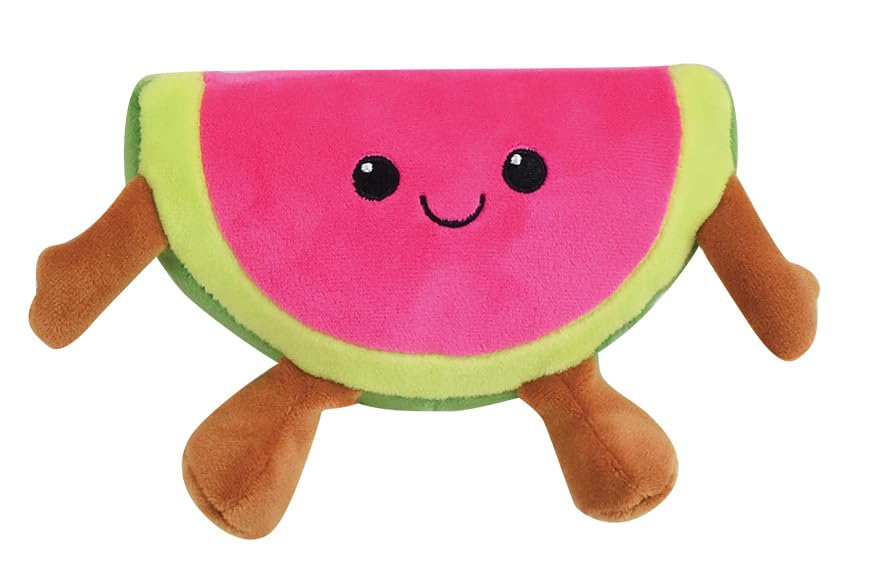 My sweety pop Jemini Fruity's Peluche 17 cm Peluche Fruit Verdura Fruta Niño Idea Regalo Sonrisa Relajante Rosa Sandía