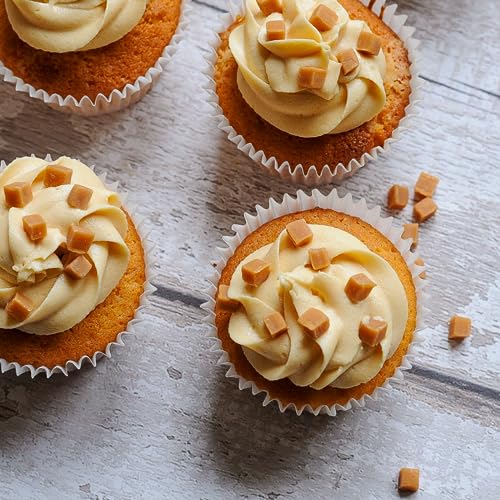 Salted Caramel Fudge Pieces 300g - Bake Stable 5mm Pieces - Suitable for Baking, Ice Cream Toppers, Cake Inclusions, Vegetarian and Coeliac Friendly - Image 3