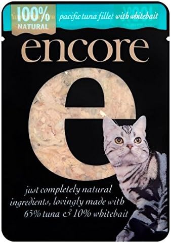 Encore Tuna Whitebait Cat Pouches 70G