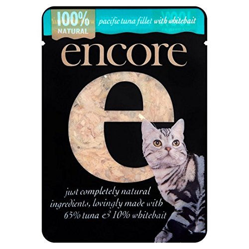 Encore Tuna Whitebait Cat Pouches 70G