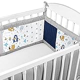 Cojin Protector Cuna Patchwork - Chichonera Bebe Cuna algod�