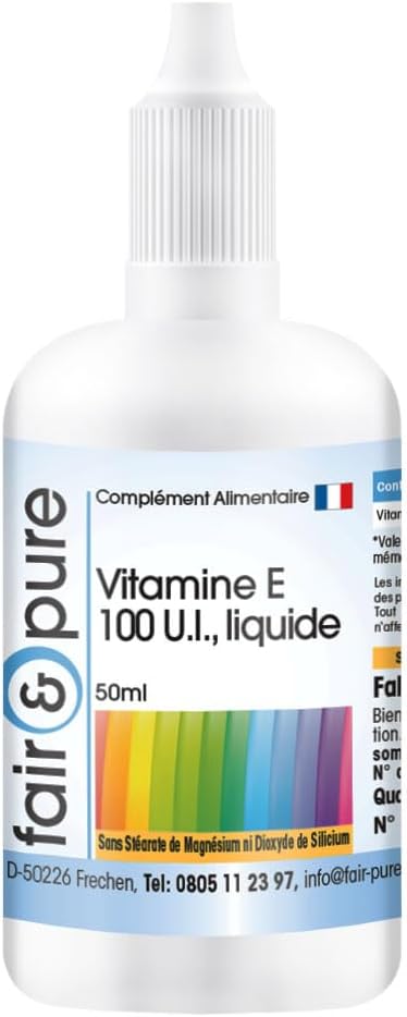 Fair & Pure® – Vitamin E 100 U.I.liquid – vitamin E oil – 50 ml