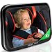 Baby Car Mirror for Rear Facing Car Seat - Fully Adjustable, Shatterproof, And Built To Stay In Place - Best Extra Large Back Seat Car Baby Mirror To Check On Your Baby While Driving