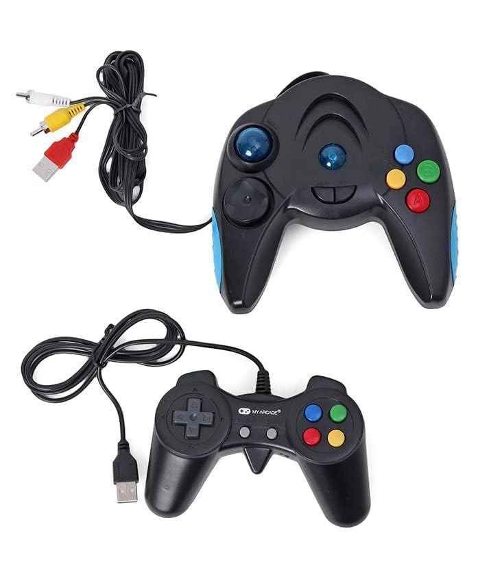 Early Education Remote Control 101000 in 1 Video Game Two Players Direct AV Inputs USB Plugs Into Any Tv for Instant Gaming for Kids & Adults (Double Player)-image-18