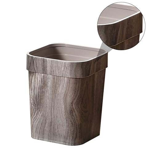 Miniatura 7 de Bote de basura retro al aire libre Cestas de almacenamiento tejidas Cesta de almacenamiento decorativa Bote de basura de metal Cesta de basura de