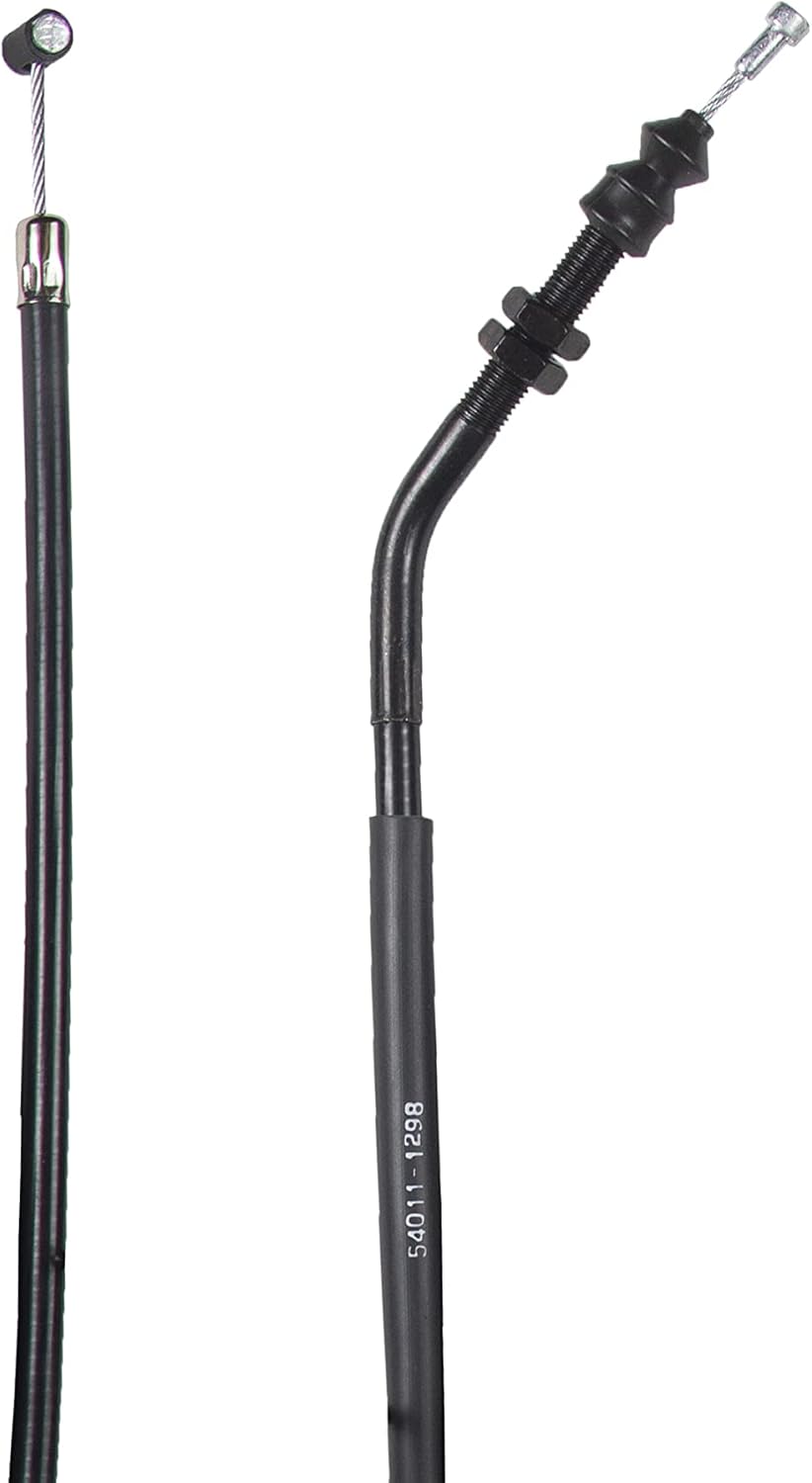 MOTOMASTER Motorcycle Clutch Cable Extended (+5.90 inch/ 15 cm) Compatible with Kawasaki EN 500 A / 54011-1298