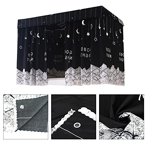 Cortinas para litera de dormitorio Aisi pack de 3 telas opacas 7