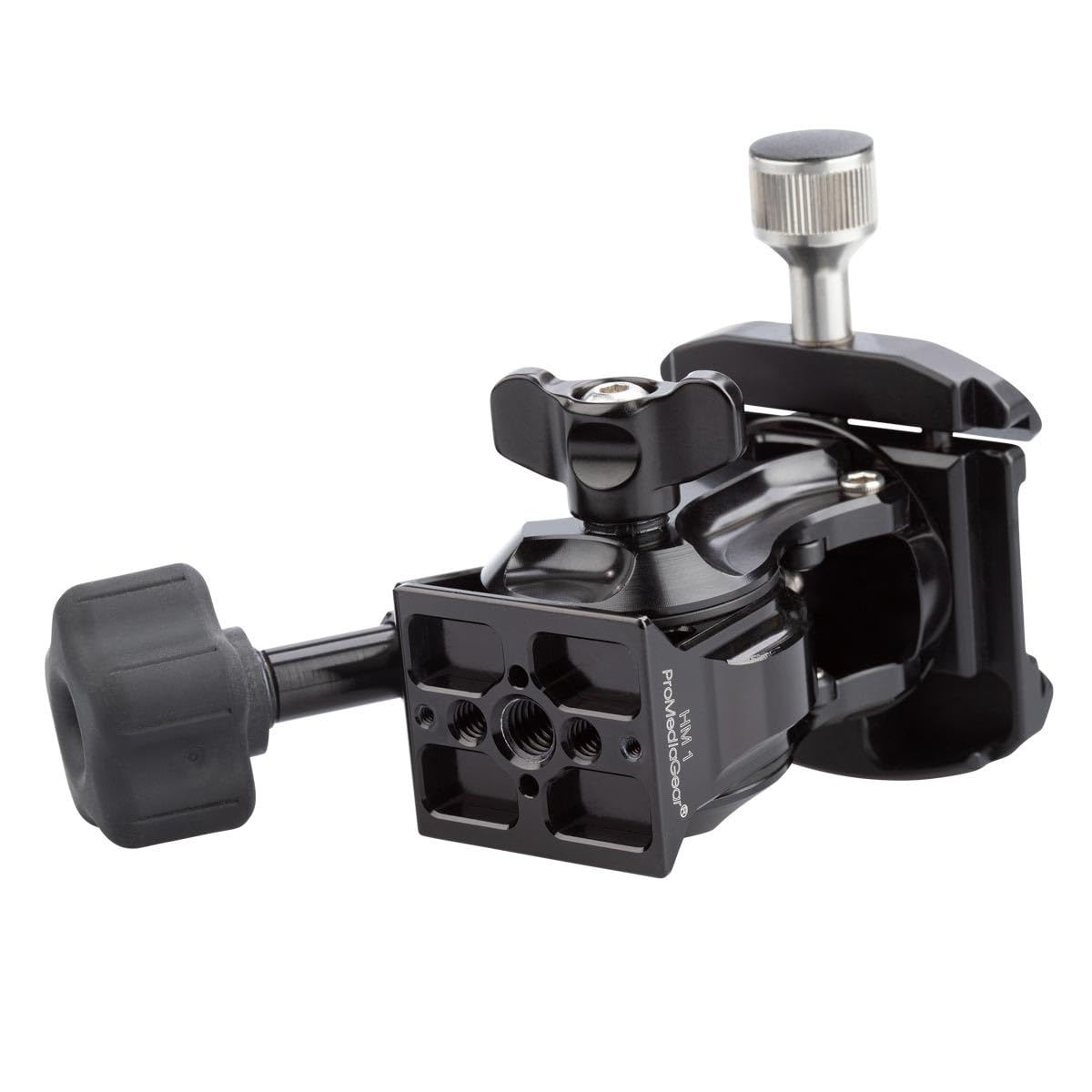 promediagear Tilt Head 1-axis Arca Swiss Typ Kompatibel Boden für- und Top Klemme für Einbeinstativ Stativ Smooth Lightweight T6061 Aluminium schwarz eloxiert Reibung und Lock Regler