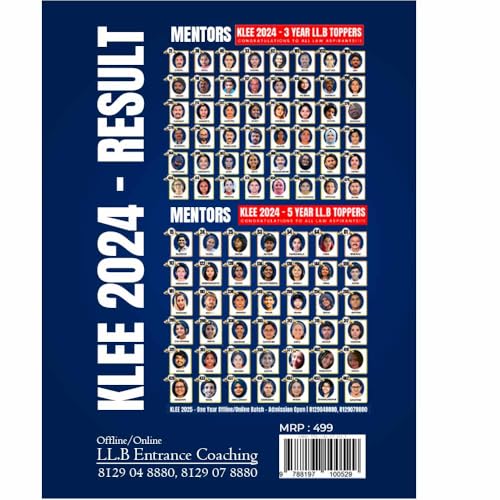 Image of Mentors' Complete Self Study Guide For Kerala Law Entrance Examination