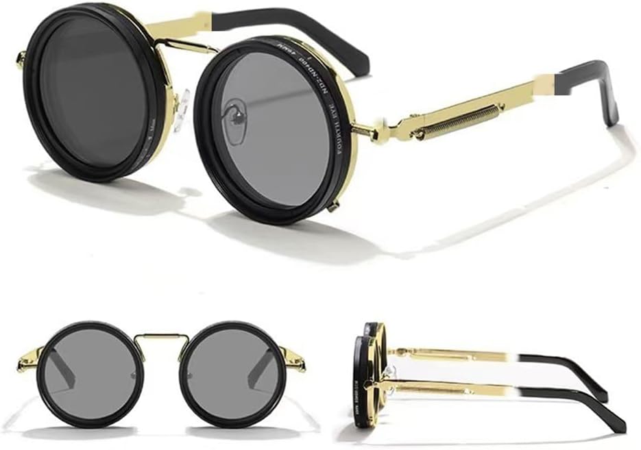Hand Made Nd-400 9 Gears Round Polarized Adjustable Dimming Men Sunglasses women Filter Diving Fishing