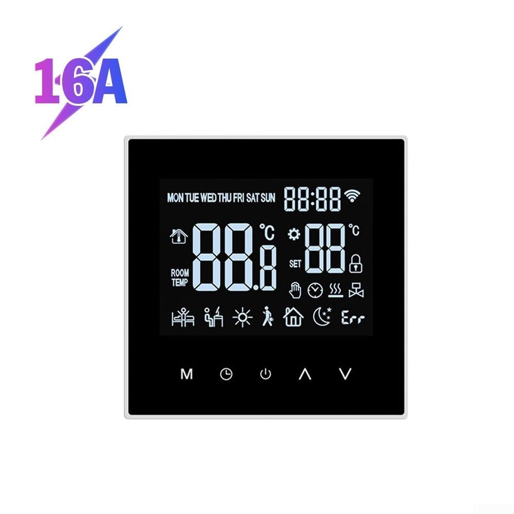 Thermostat WiFi pour tuya Écran Tactile pour Chauffage pour sol(16A)