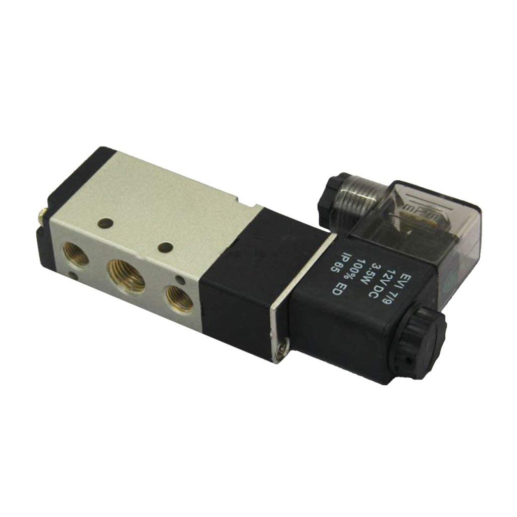 CRAFTSFY DC 24V Solenoid Air Valve 5 Port 2 Position 4V210 08 Single Solenoid Valve Body 1/4" Thread 1/8" Pneumatic Air Pneumatic air Valve, 2 Position 5 Way Pneumatic air Control Solenoid Valve (B096PDLZXT) Amazon Price History, Amazon Price Tracker