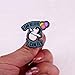 I can Believe I can fly, Cute cartoon balloon penguin Lapel Pin brooch metal badge for backpack shirt
