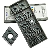 - Modèle : CNMG120408-TF Lot de 10 inserts en carbure CNMG432TF CNMG120408 TF, excellente performance de coupe
