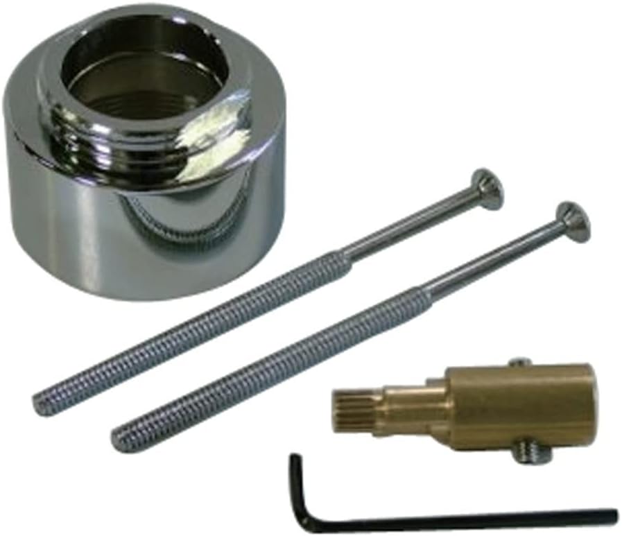Kingston Brass KBRP3631EXT 1 Extension Rod, 2 Extension Screws and 1 Cap, 3-11/16-Inch, Polished Chrome