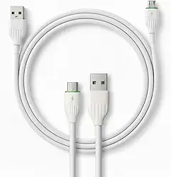 Cabo Micro-USB para USB TURBO 1M – Carregamento Rápido 3.0, Transferência de Dados, Reforçado e Durável – Compatível com Android, Samsung, Motorola e Xiaomi