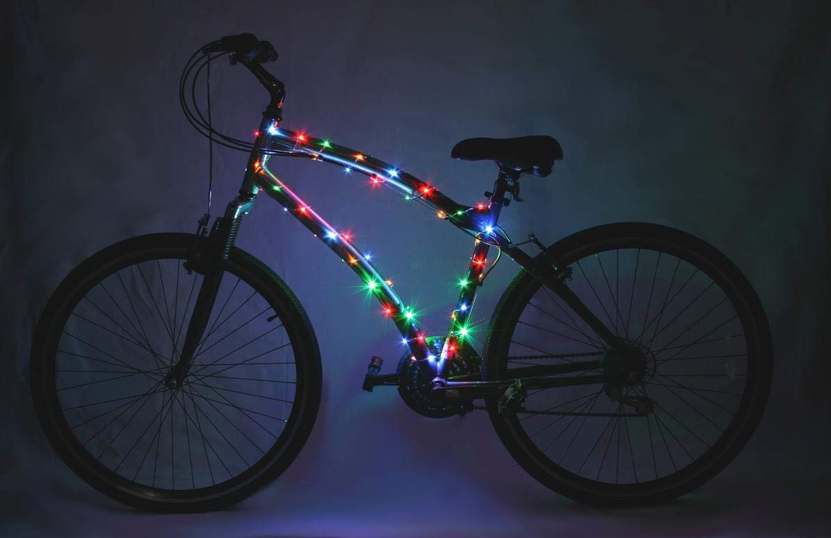 Brightz Cosmic Multicolored LED Bicycle Safety Light Accessory