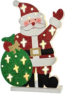 WeRChristmas Pre-Lit Penguin Christmas Decoration, 31 cm - Multi-Colour