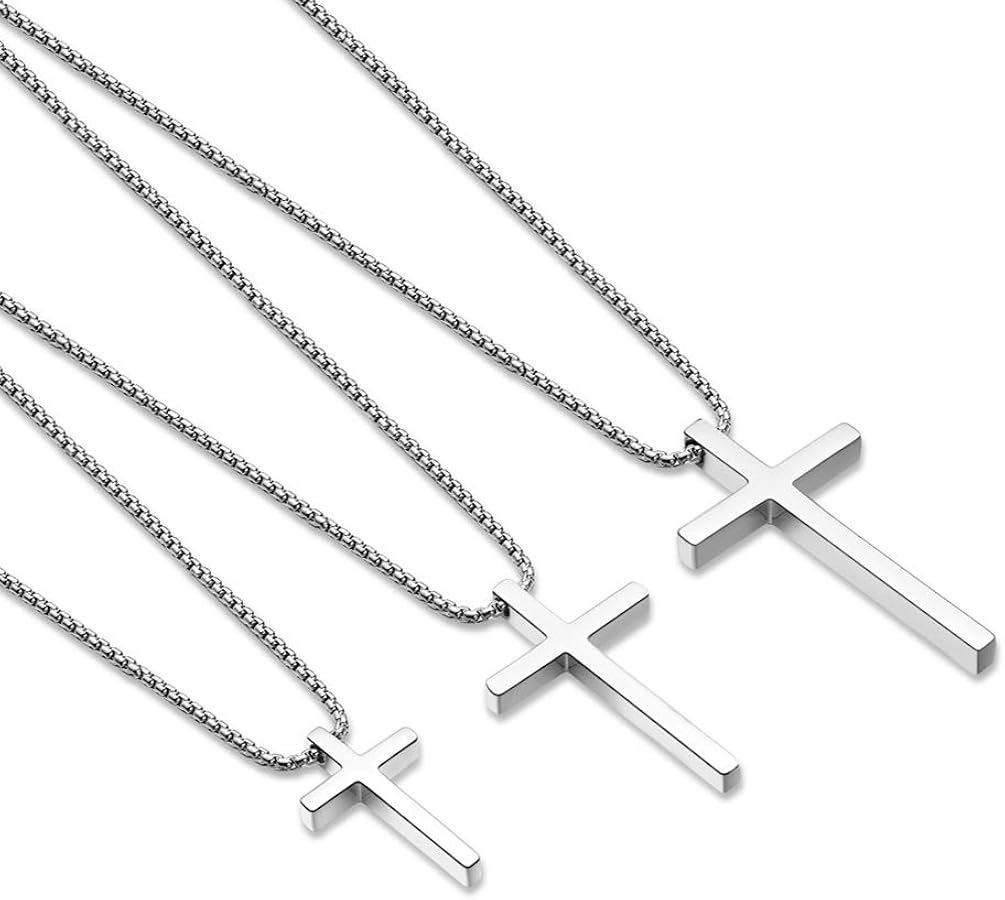 Buy Ursteel Cross Necklace for Men 