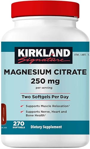 Miniatura 4 de Kirkland Signature Citrato de Magnesio 250 mg (2 Botellas)