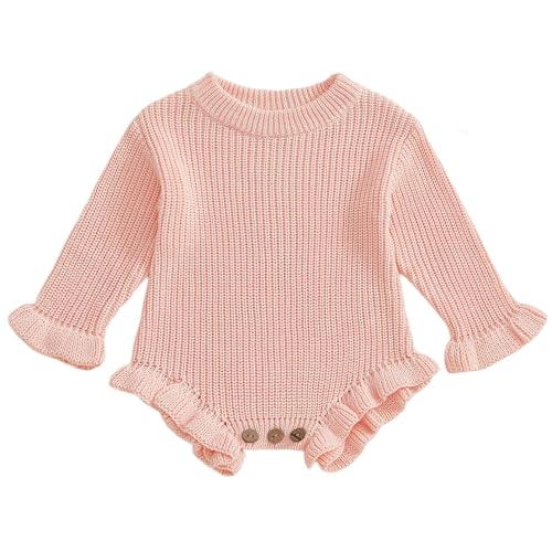 Mubineo Baby Girl Cute Sweater Romper Outfit
