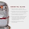 Vertx Siege 15L Tactical Sling - Lightweight 330D Nylon CCW Bag, Water-Resistant, with 500D MOLLE, and Ambidextrous Design, Coyote