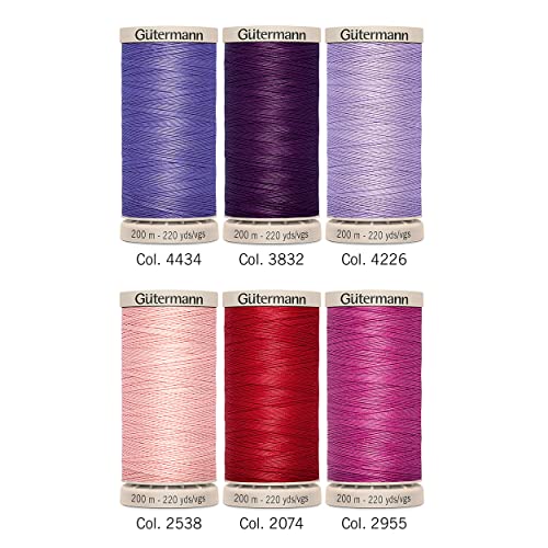 Gütermann Thread Set, Cotton, Multicolor, 200m, Assorted 3 - Image 4