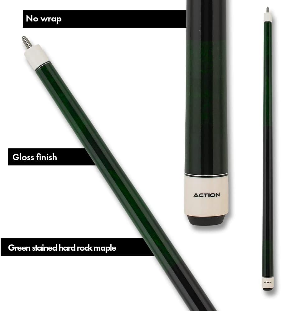 Action Starter Billiards Pool Cue Stick - Green