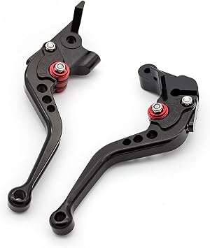 CNC Clutch Brake Levers for ZX6R ZX636 2019-2021, Z1000SX/NINJA 1000/Tourer 2017-2019, Z1000 Z1000R 2017-2019,Z900RS 2018-2022 Black