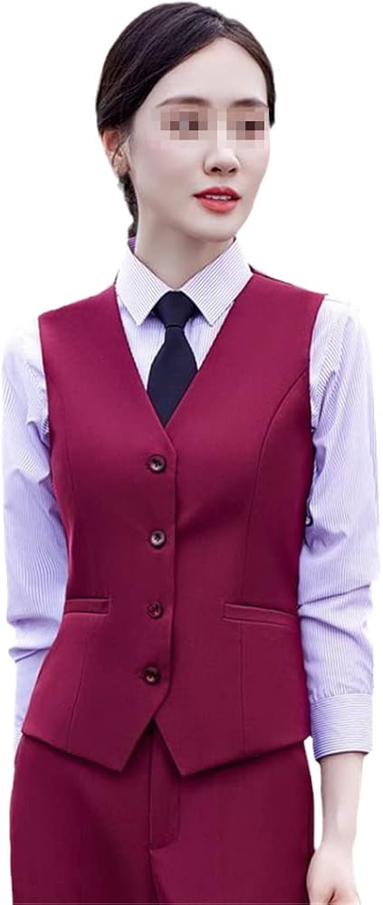 Gilet sans manches, en coton bio - col montant et fermeture éclair à