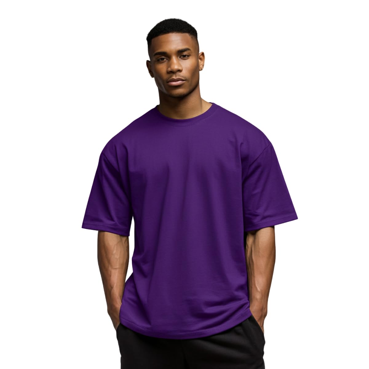 Camiseta Oversized Masculina Macbee 100% Algodão Premium