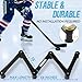PodiuMax Hockey Stickhandling Trainer 5-Section, Portable Training Equipment and 1 Puck, for Stick Speed and Puck Control, Solid Hockey Training Aids with Adjustable Joints, Suitable for On & Off Ice