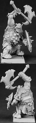 Kavorgh Black Orc Warlord Miniatures by Reaper