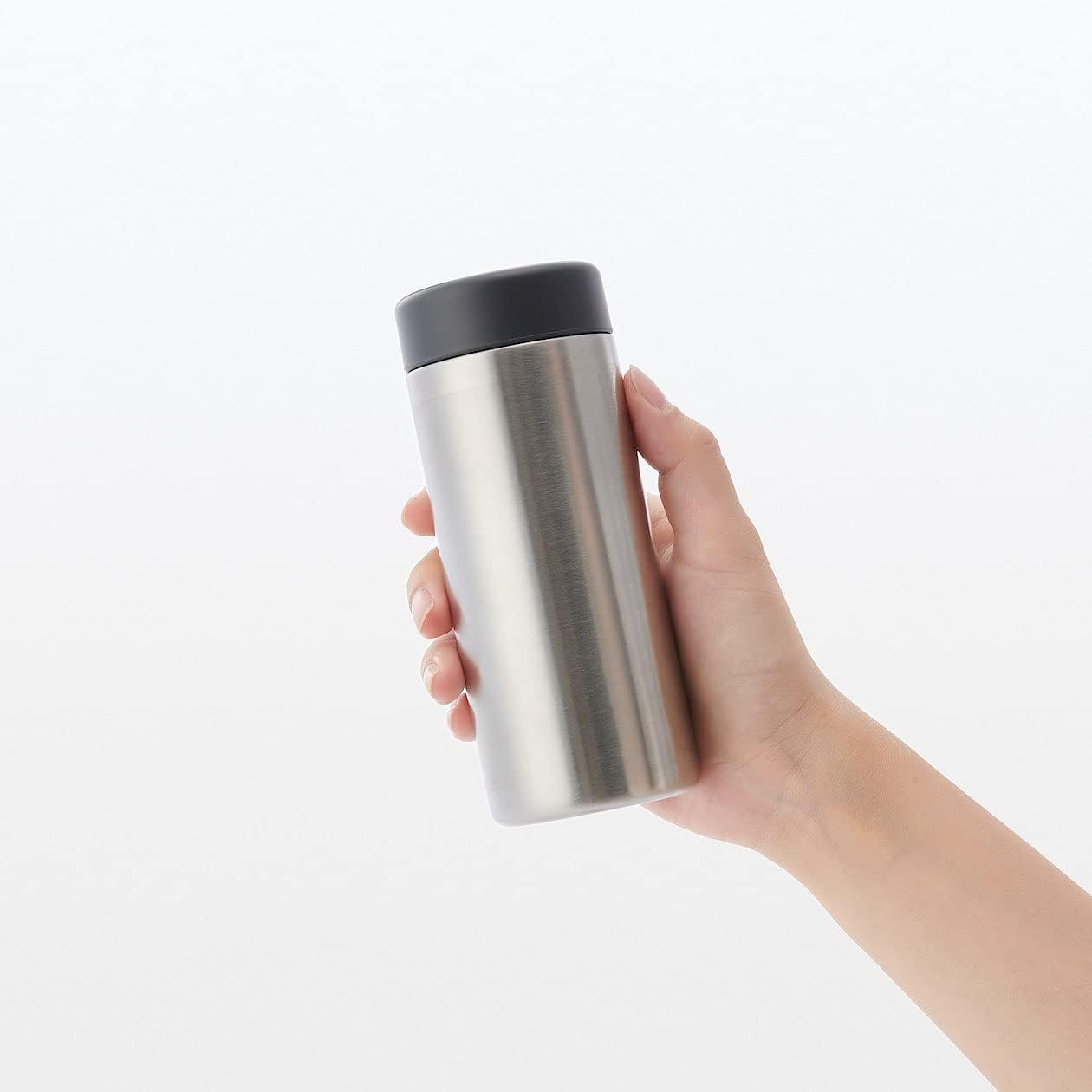 Insulated Stainless Steel Bottle (200ml) by MUJI