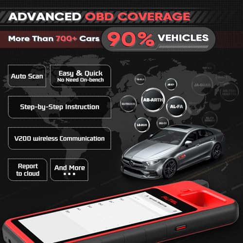 Image of Autel Scanner MaxilM KM100 Diagnostic Tool, Lifetime Update, 700+ Model
