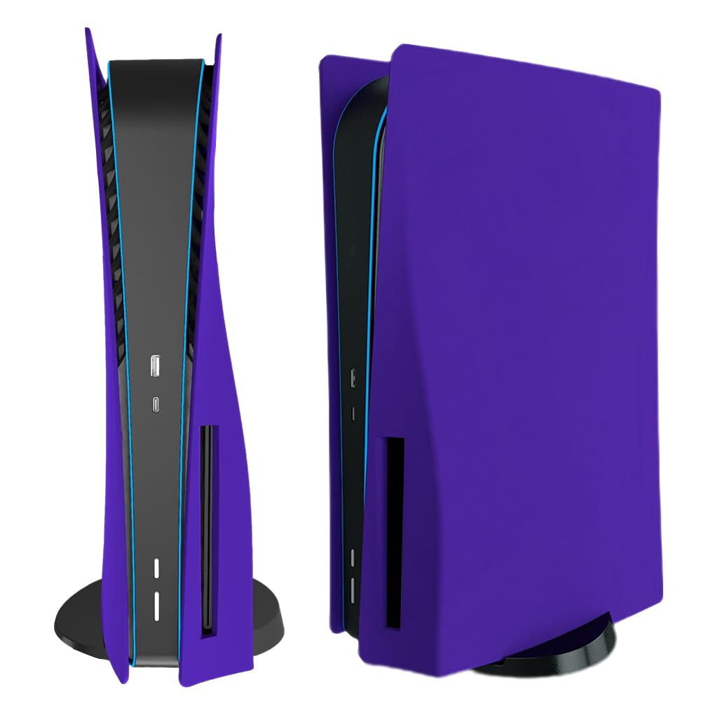 Replacement Shell Skin for PS5 Console Face Plates Cover Case for PS5 ABS Hard Shockproof Anti-Scratch Dustproof Protective