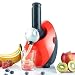 Produktbild Monsterzeug Eismaschine für zuhause, kompakte Fruchteismaschine, Sorbet Maschine, 150 W, Rot