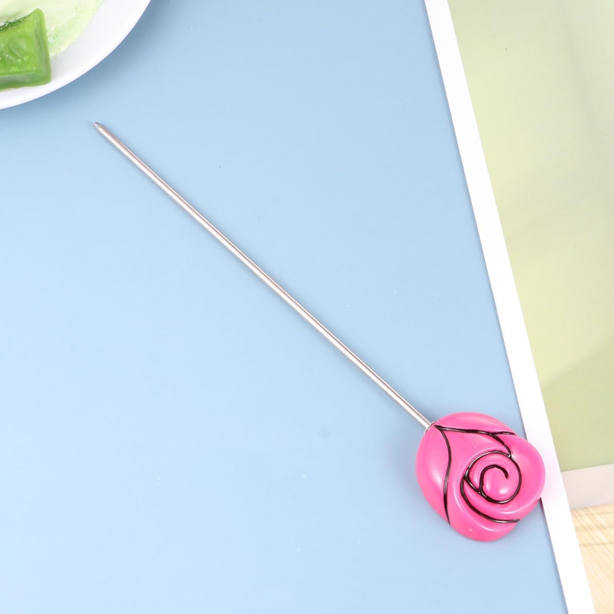 2pcs Stainless Steel Cake Test Pin for Bread Baking and Testing