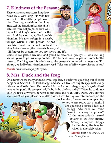 Image of GOLDEN MINDS 125 Moral Stories for Kids - Inspiring Tales with Life Lessons | Fun & Educational Stories on Honesty, Kindness & Wisdom | Perfect for Readers Ages 5-18