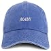 Mami Embroidered Washed Cotton Adjustable Cap