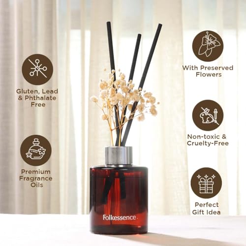 Difusor de varillas Folkulture Linen Breeze 150 ml miniatura 2