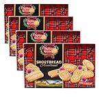 Highland Scottish Shortbread Biscuits 200g - Traditional Scottish Short bread Fingers Individually Wrapped, Luxury Scottish Shortbread Assortment Bundle, Rich Butter Biscuits (Pack of 4 x 200g)