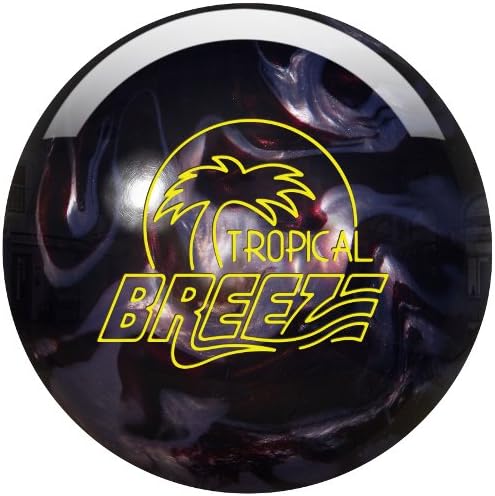 Storm Tropical Breeze Bowling Ball, Carbon/Chrome, 11 lb