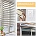 Rollerhouse Roller Blinds Tubular Motor with Rechargeable Lithium Battery for Electric Curtains Fits for 1-3/8 inch(35mm) Tube