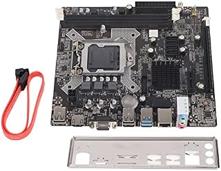 PUSOKEI DDR3 LGA 1150 Deskstop Motherboard, USB3.0 SATA3.0 Memory Type DDR3 Computer Motherboard, PCIE X16 Graphics Card, PCIE X1, USB2.0 Pin, 4 x SATA2.0 Interface, RJ45 Net Interface
