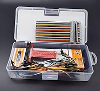 Adeept GPIO Erweiterungsset für Raspberry Pi T-Type GPIO Breakout Erweiterungsplatine + 830 Punkte lötfreie Steckplatine + 40-poliges Regenbogen-Flachbandkabel – Ansicht 7