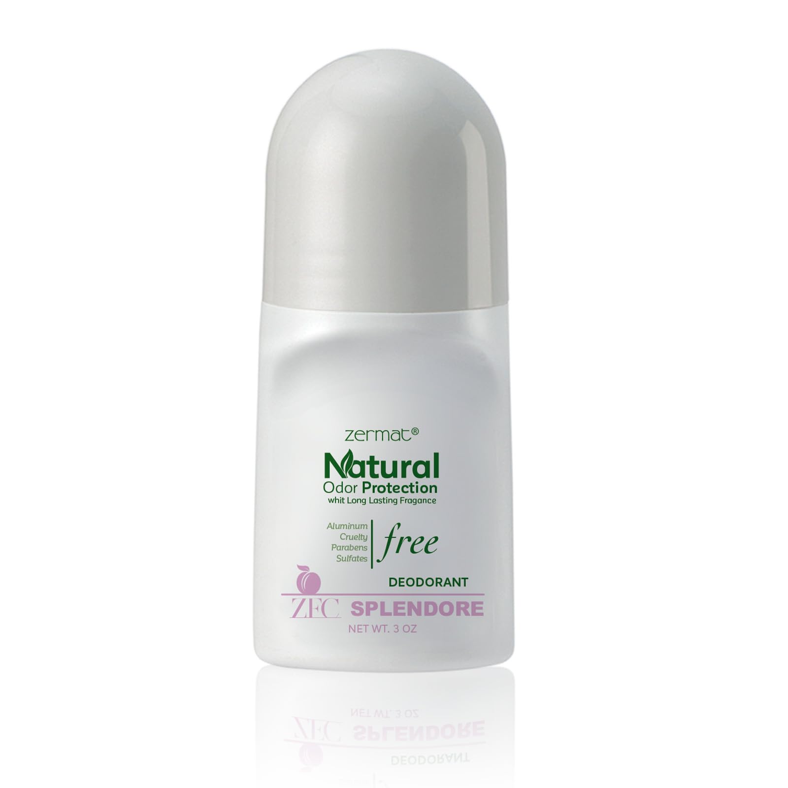 Zermat Distinzion Gala, Natural Roll-On Deodorant, 3 Oz.