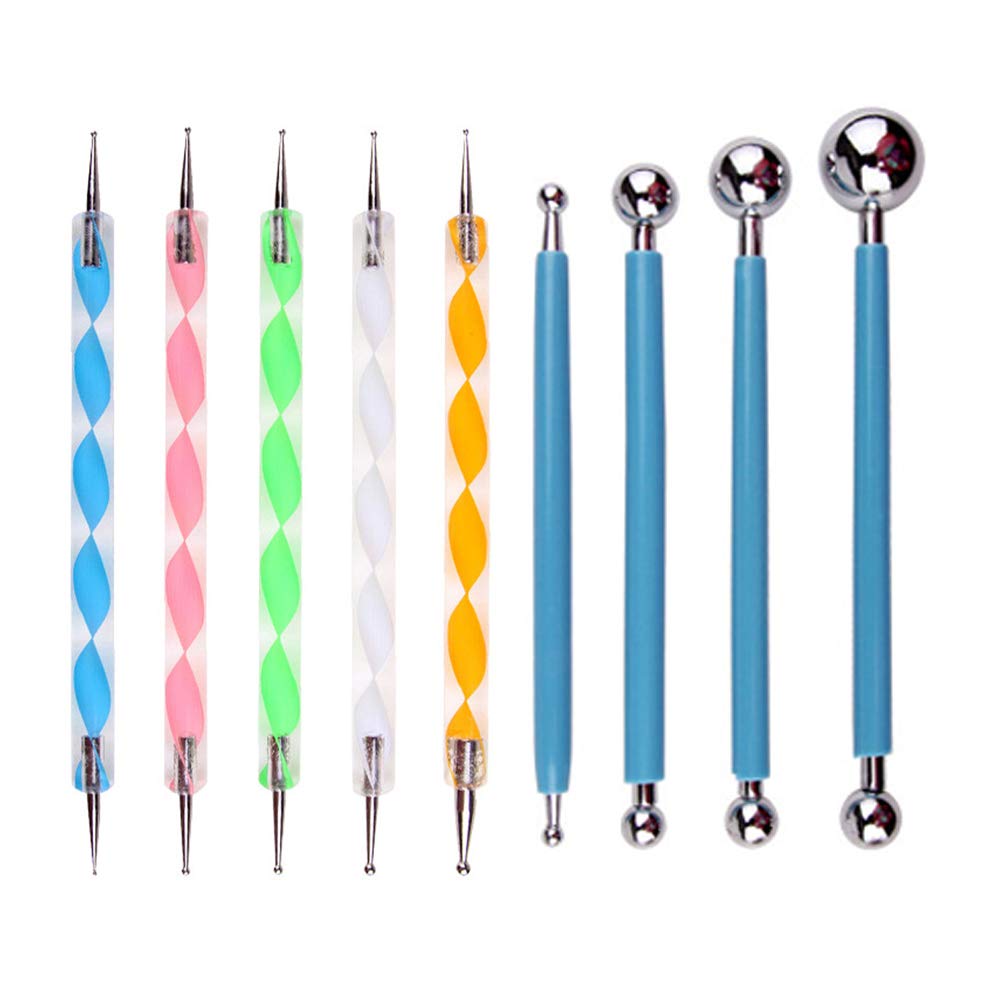 WPCASE Mandala Peinture Kit Dotting Tools Rock Peinture Pierres pour La Peinture Mandala Pochoir Mandala Dotting Outils pour Peinture Roches B WPCASE Mandala Peinture Kit Dotting Tools Rock Peinture Pierres pour La Peinture Mandala Pochoir Mandala Dotting Outils pour Peinture Roches B