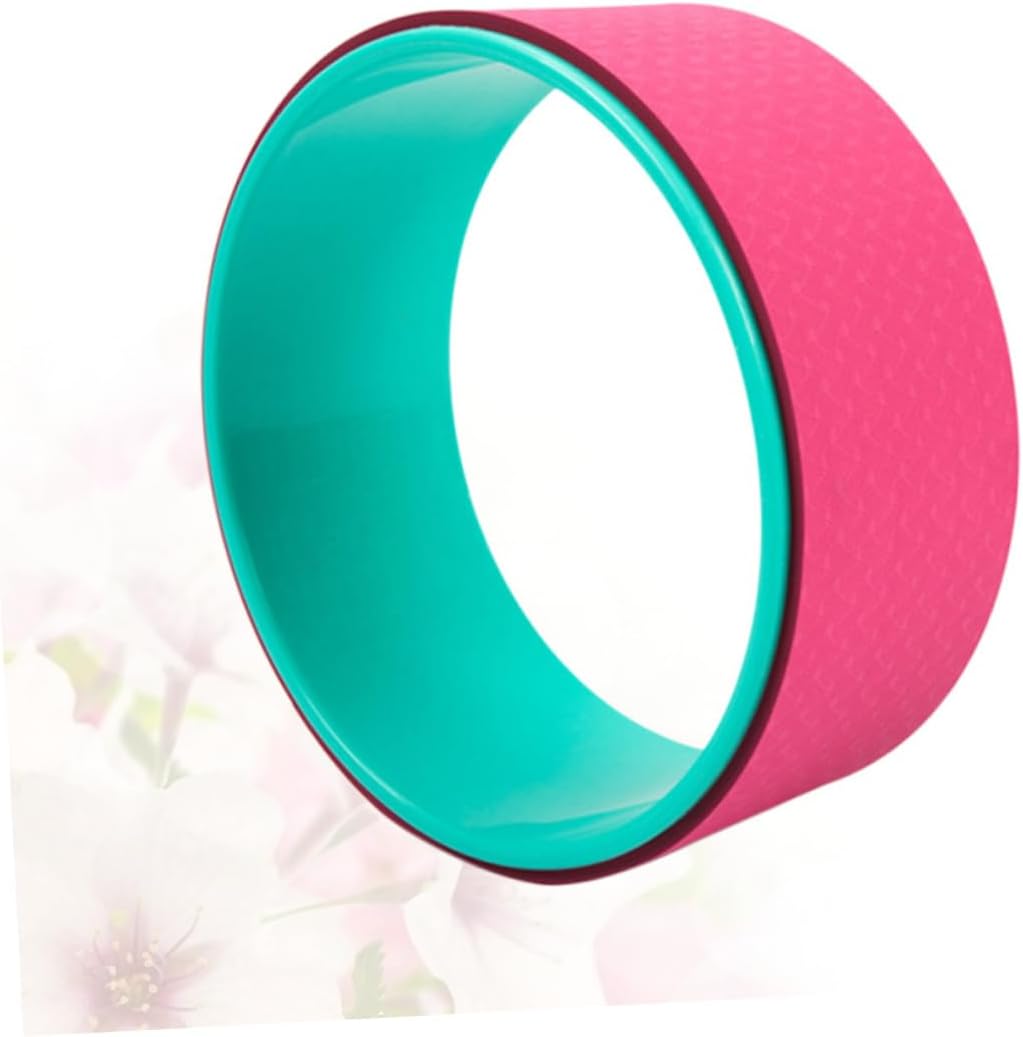 Yoga Wheel for Yoga and Stretching Sturdy Supportive Material Exercise Accessory for Women for Balance Training